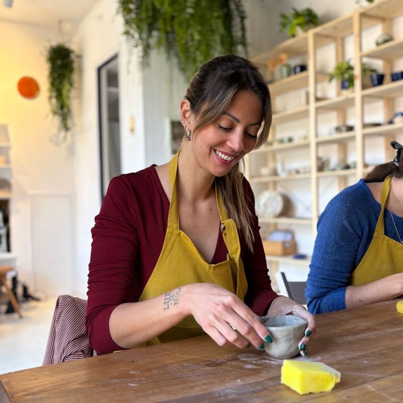 Handmade ceramic vase from La Mesa Barcelona